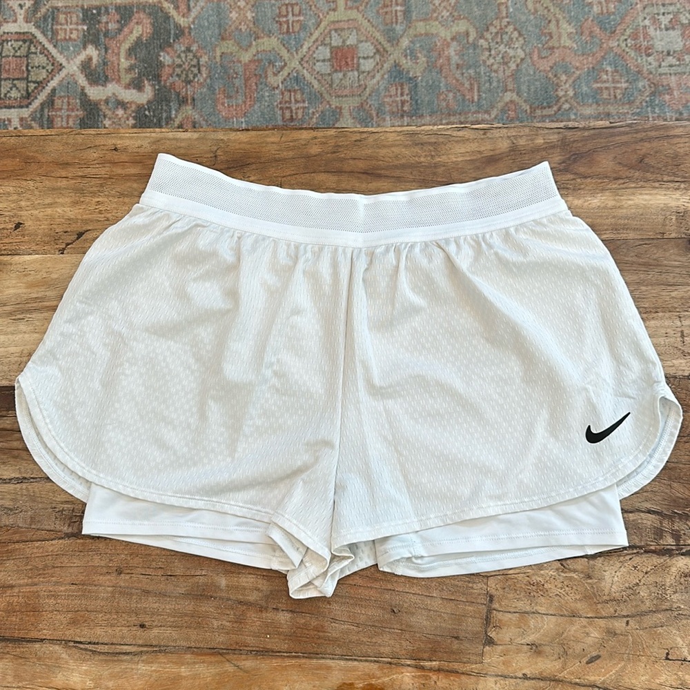 Nike Dri-Fit Mesh Shorts with Biker Shorts attached